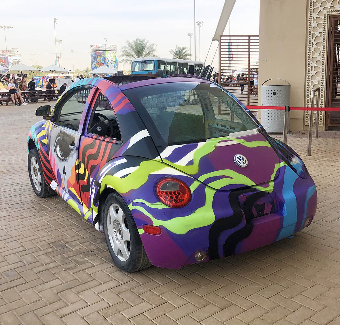 Volkswagen Car Graffiti by Dina Saadi- copy